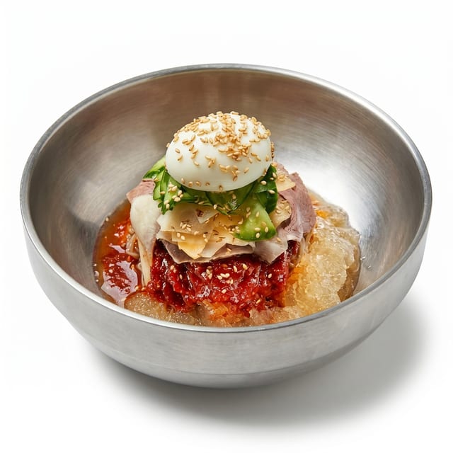 Spicy Bibim Naengmyun / 비빔냉면.