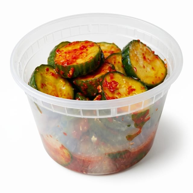 Cucumber Kimchi.
