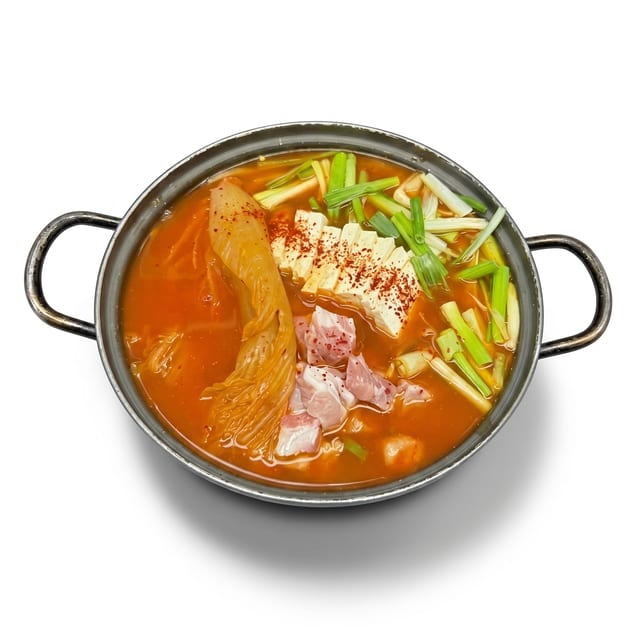 Kimchi Jeongol / 김치전골.