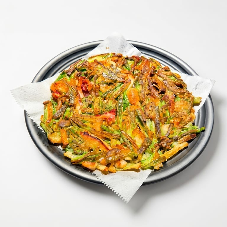 Seafood Pancake Delight