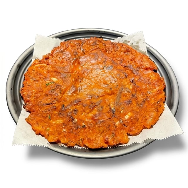 Fire Seared Kimchi Pancake / 김치전.