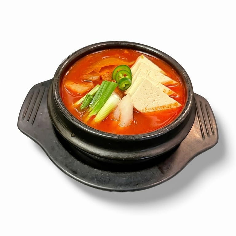 Delicious Kimchi Jjigae Awaits