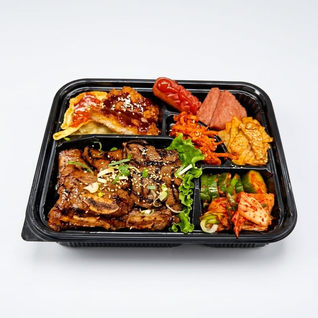 Galbi Dosirak 갈비도시락.