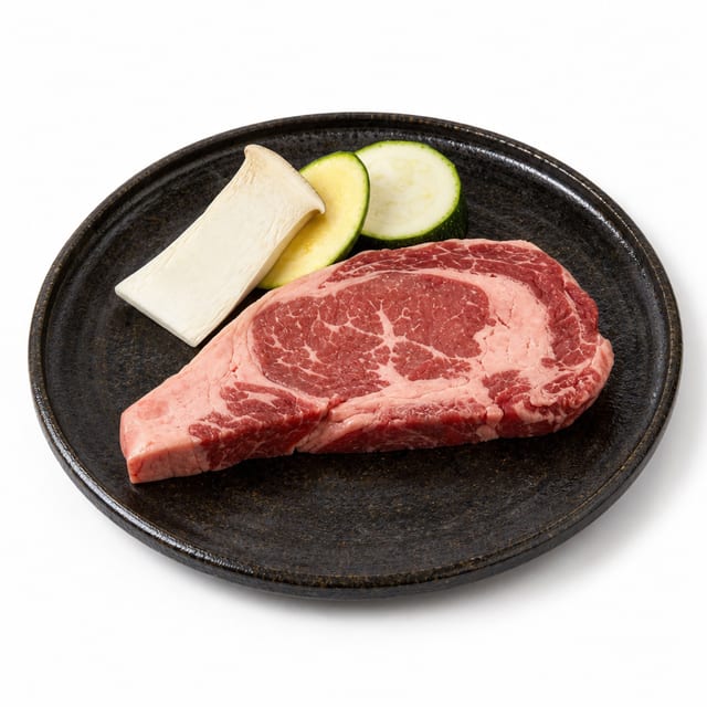 Marbled Ribeye / 꽃등심.