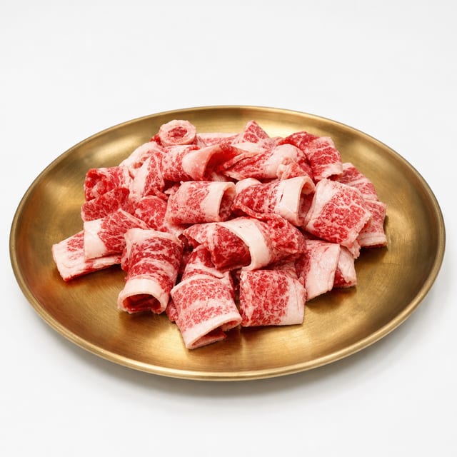 Wagyu Beef Belly / 와규 우삼겹.