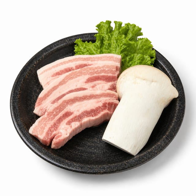 Honeycomb Pork Belly / 벌집삼겹살.