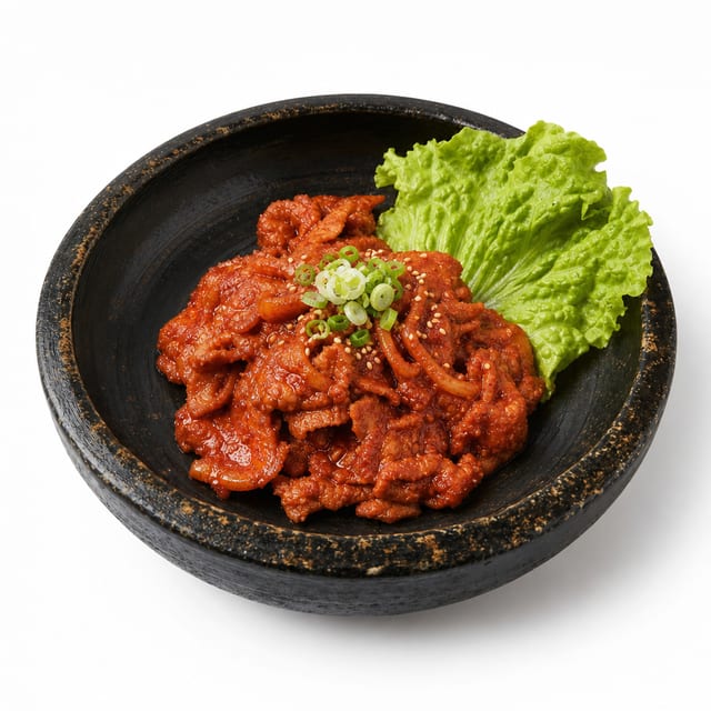 Hot Pork / 돼지불고기.