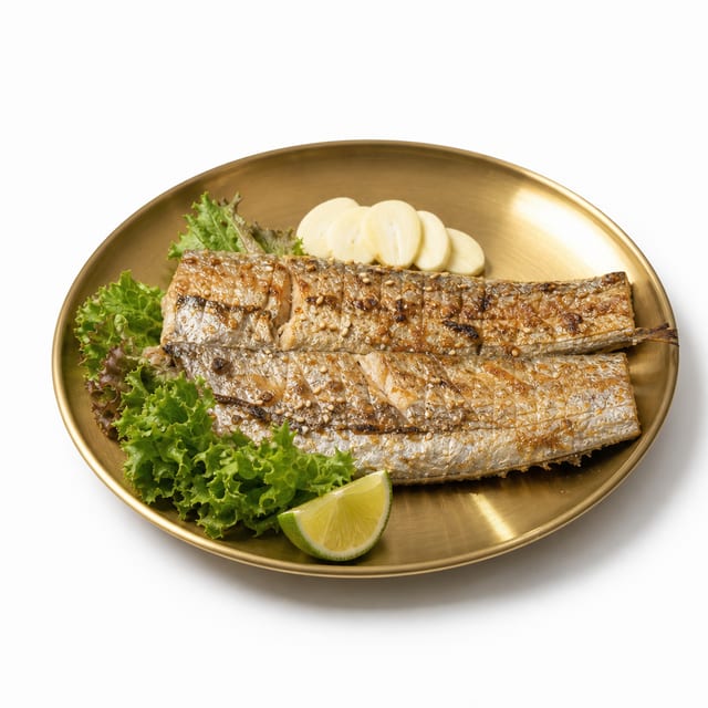 Grilled Hairtail / 갈치구이.