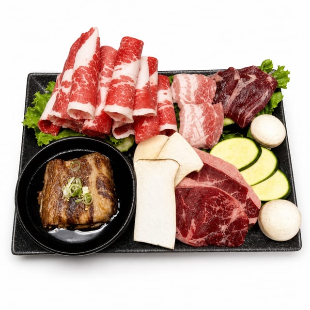 We're Trio BBQ Combo / 위아 트리오 바비큐 콤보.