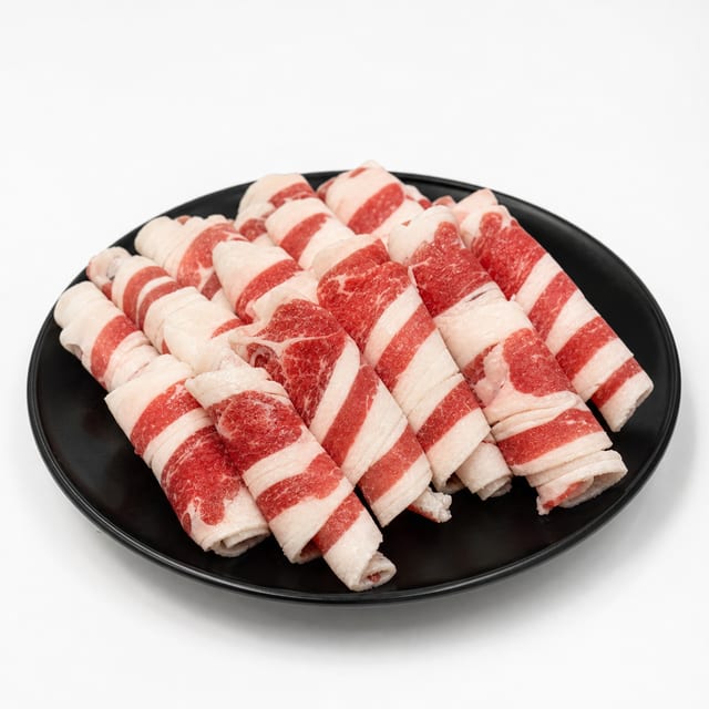 Beef Belly Sizzle / 우삼겹.